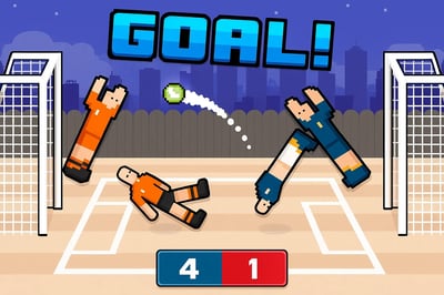A random game screenshot of soccer.